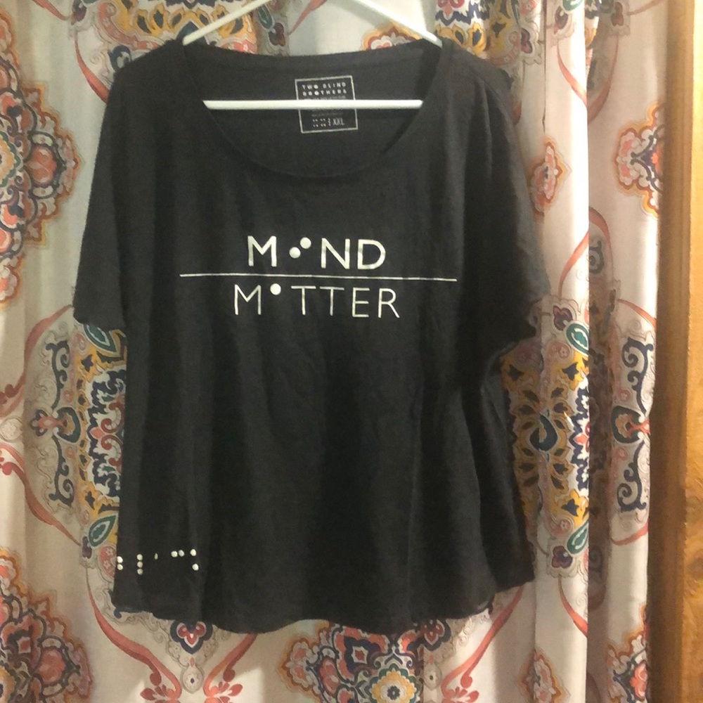 Two Blind brothers grey T-shirt